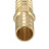 sourcing map 16mm Brass Barb Hose Fitting Straight Connector Coupler 3