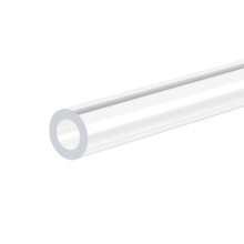 sourcing map Acrylic Pipe Rigid Round Tube Clear 6mm ID 10mm OD 305mm for Lamps and Lanterns,Water Cooling System 2pcs