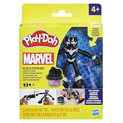 Play-Doh Play-Doh Marvel Black Panther Cutting Claws Action Figure Playset 2