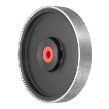 sourcing map Diamond Lapidary Wheel 6 Inch x 1 Inch with 1" Arbor Hole 180 Grit Jewelry Grinding Wheels with Reducers, for Stone, Marble, Gem, Glass,