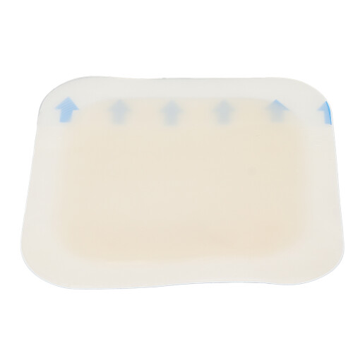 Sacrum Silicone Dressing 10x10cm High Absorbency Bordered Pad