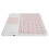 Slim Rechargeable Bluetooth Keyboard With Touchpad Wireless Keyboard For Ipad Featuring Magnetic Base And Universal Device Compatibility 4