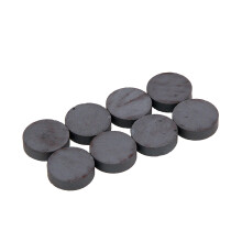 Neilsen CT4683 8pc Ceramic Disc Magnets – 18mm Diameter, 5mm Deep – Ferrite Round Magnets for Crafts, Science Projects & DIY