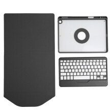 Wireless Bluetooth Keyboard For Ipad10.2Inch, Magnetic Compact Keyboard With Precise Cutouts Tempered Glass And Ambient Light For Ipad9Th8Th7Th