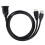 HDMI Port 4K Resolution Converter With USB Type C Dash Panel Mount, Waterproof Dustproof Adapter For Fast Data Transfer In Vehicles 3