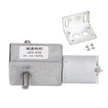 High Torque Worm Gear Motor DC6V Self Locking Zinc Alloy Casing Reversible Function With Clip Rail Storage And Crowfoot Flare Nut Wrench Application