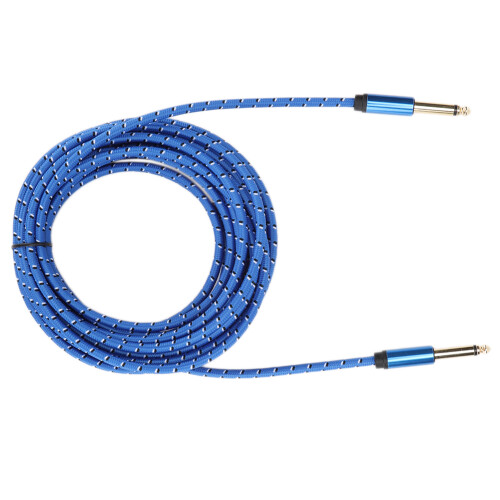 High Quality Copper Conductor TRS Instruments Cable Balanced Line Dual Layer Shielding Stable Performance Audio Interconnect Replacement Accessories 2