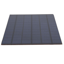 DIY soldrivna modeller solpanelmodul, hög konverteringsfrekvens polykristallin kiselladdare med aluminiummaterialstruktur återanvändbar