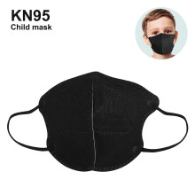 Kids KN95Protective Masks5Layer Filtration, Individually Wrapped Breathable Cup Masks for Children with Adjustable Nose Bridge