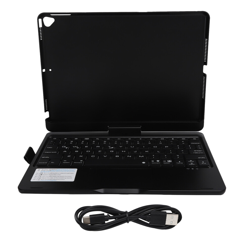 Protective Cover With Foldable Design For Ipad Keyboard Case, Auto Sleep Wake Feature And Pencil Holder Included For Creative Users 9432746974955