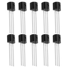 The Lord of the Tools 10PCS J201 50mA 40V JFET N-Channel Transistor TO-92 for Audio Amplification High Input Impedance Circuits