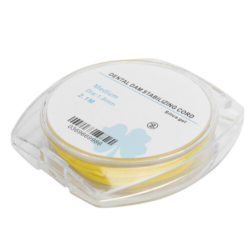 Dental Rubber Dam Stabilizing Cord 2.1m Soft Elastic Teeth Tool 1