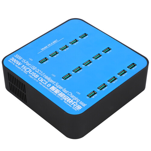 Έξυπνος κόμβος φόρτισης USB 300W Αυτόματη ανίχνευση εισόδου Σχεδιασμός 2