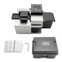 Compact Fiber Cleaver With Self Contained Scale And Bare Fiber Diameter Of125um SMALL AND LIGHT DESIGN Portable Soldering Iron Powerful For Reliable