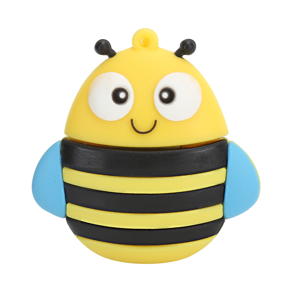 Ease Of Use Usb Flash Drive Cute Animals Cartoon3d Bee Model Design Fast Data Transfers Compatibility With Windows Mac Linux High Resolution Massive 9479868788312