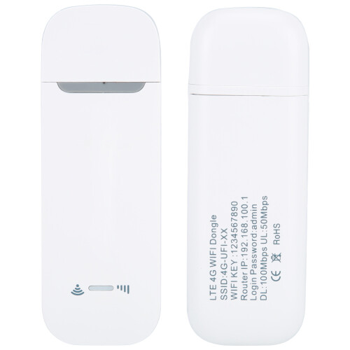 Συσκευή μόντεμ USB Wireless4G Lte με υποδοχή κάρτας SIM, ένδειξη κατάστασης με LED, σύνδεση 2