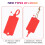Flintronic 50PCS Security Tags, Blank Waterproof Plastic Security Seals, Writeable Self Locking Security Tag Ties, Reusable Shipping Tags for Key Sto 5
