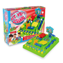 TOMY Screwball Scramble Classic Retro Children's Preschool Action Board Game, Puzzle Board Family Game, Kids Game For 5, 6, 7, 8 and 9 Years + Boys a