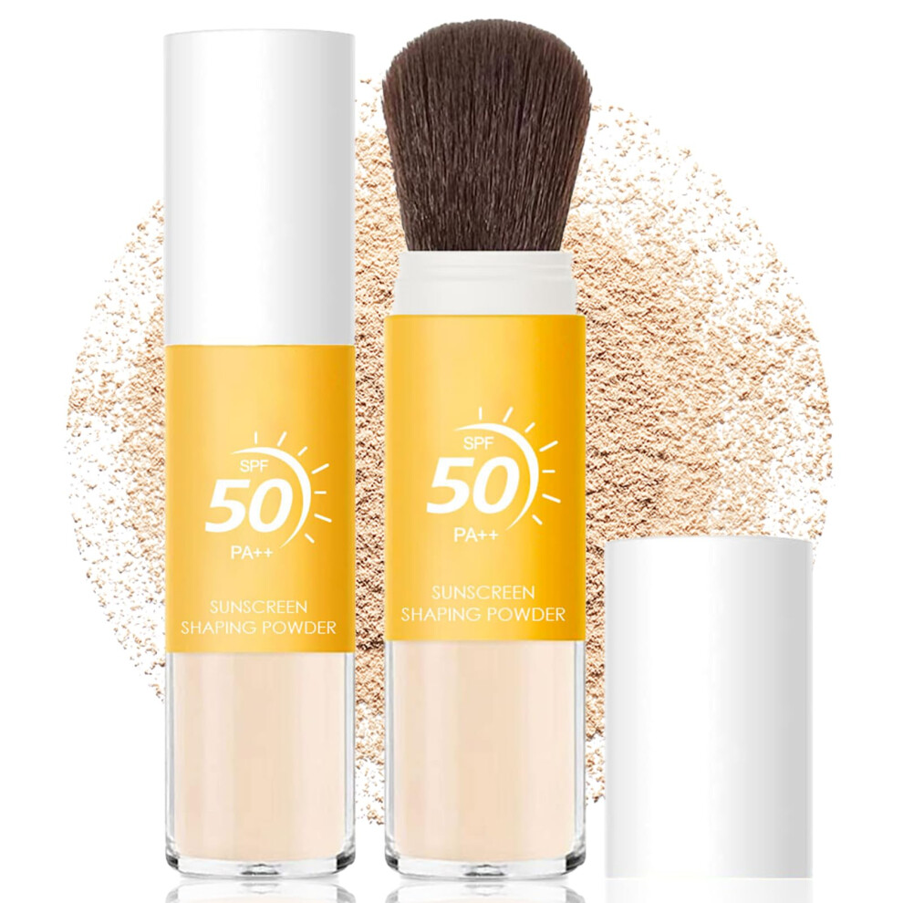 Sunscreen Setting Powder SPF 50 Mineral, Translucent Face and Scalp Oil Control Matte Finish