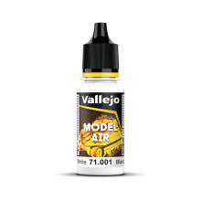 Vallejo Model Air 17 ml Acrylic Paint - White