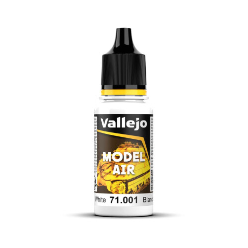 Vallejo Model Air 17 ml Acrylic Paint - White