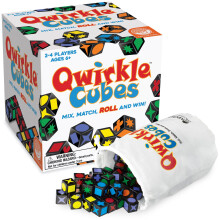 Mindware | Qwirkle Cubes | Miniature Game | Ages 6+ | 2-4 Players | 45 Minutes Playing Time