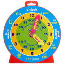 Premier Stationery Clever Kidz Magnetic Clever Clock as Mentioned H2754992