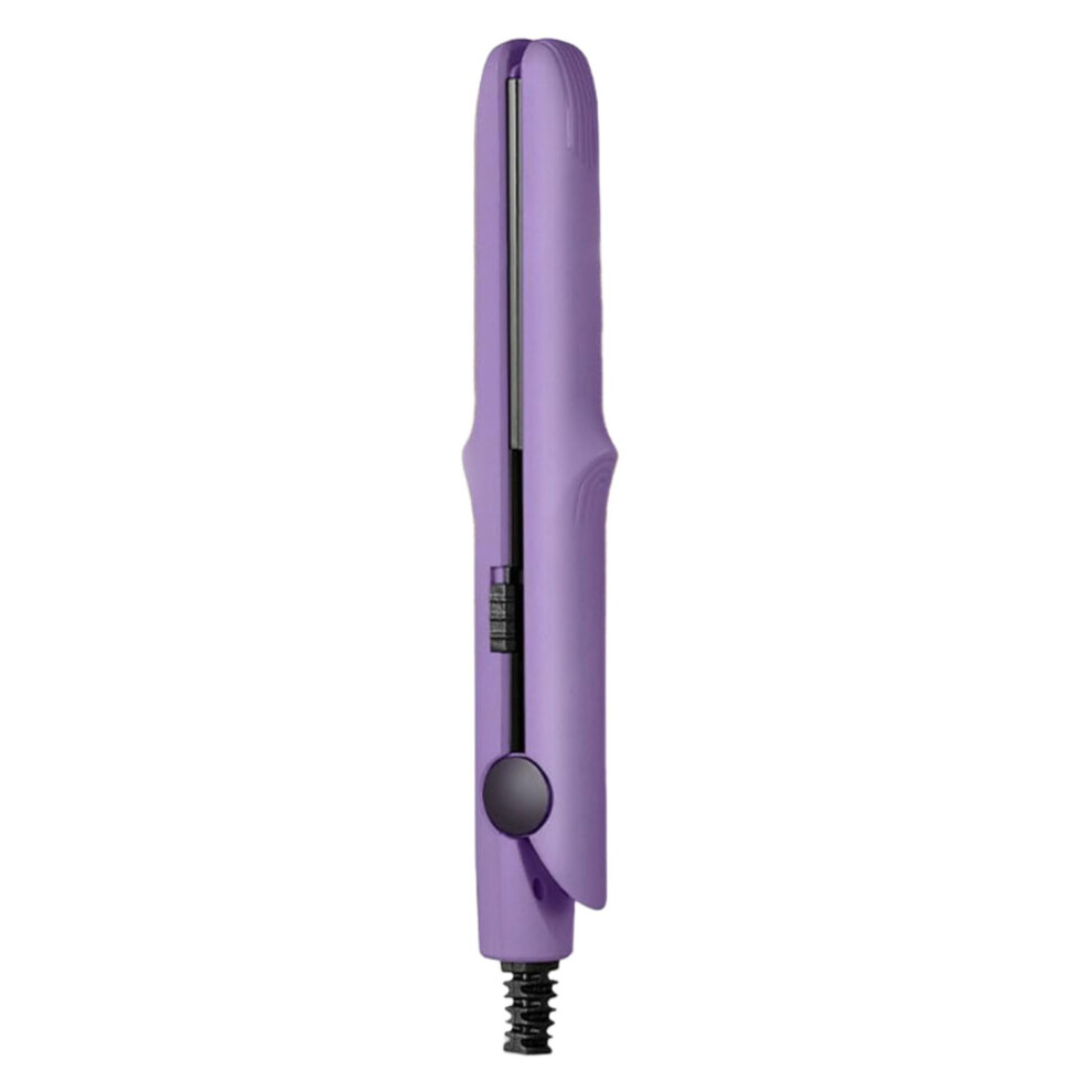 Hair Straightener 1 Inch Ceramic 2 in 1 Flat Iron and Curler, Dual Voltage Professional Styling Tool for Travel