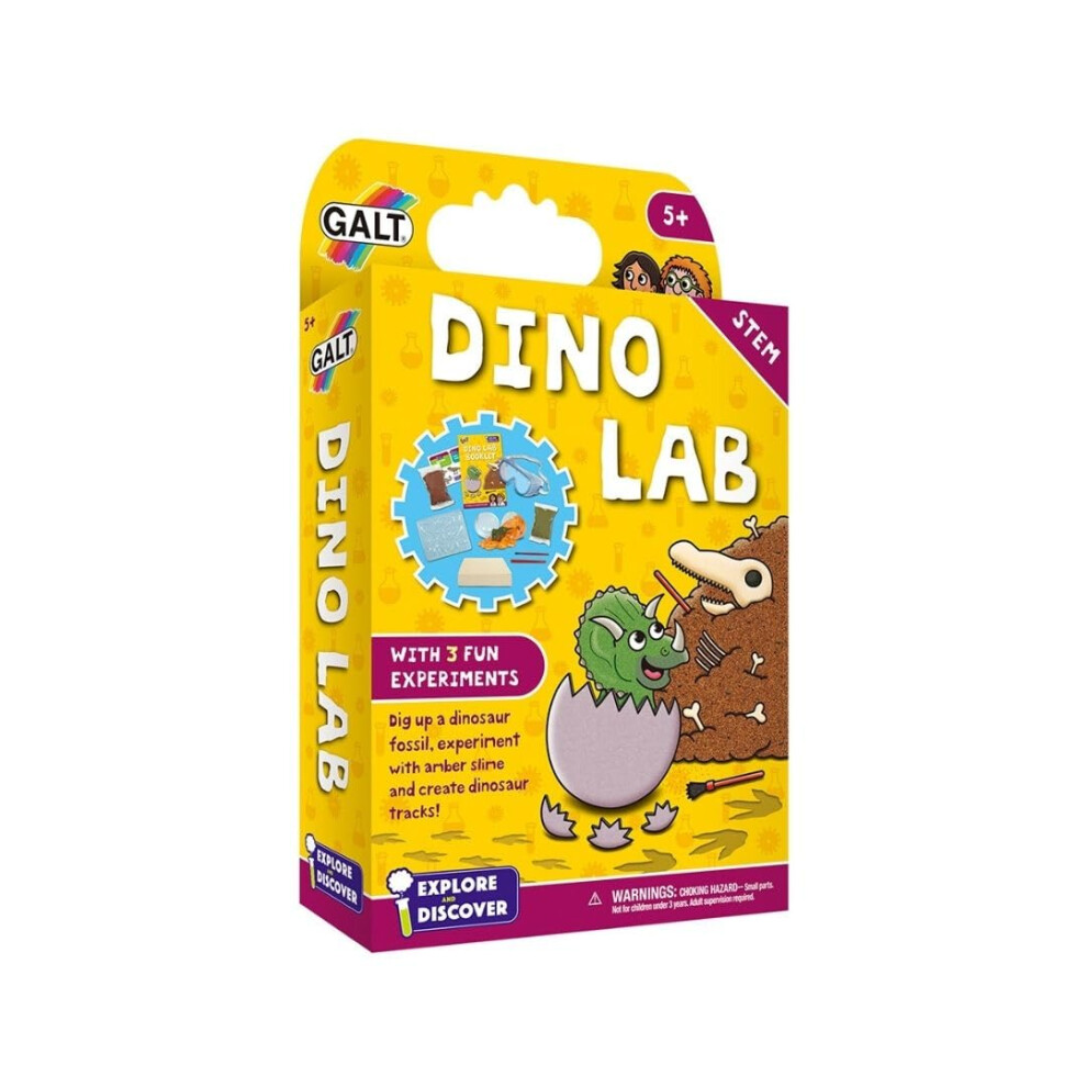 New Galt Dino Lab Explore And Discover Sciencecraft And Fossil Digging Kit