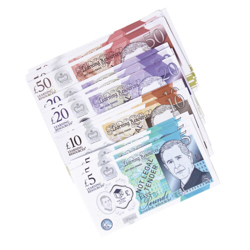 Learning Resources Learning Resources UK Play Money Assortment, Ages 3+, UK Notes & Coins 2