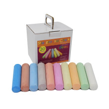 Bright Ideas Giant Colourful Playground Chalk, Assorted, 20 chalks, 10cm, BI7980