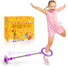 Chridark Toys for Kids 3-8 Year Old: Ankle Skip Ball for Kids Gifts for 3 4 5 6 7 8 9 10 Year Old Boys Girls Toy Birthday Presents Game Toys for Gard