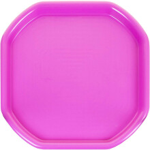 Easy Shopping Children Kids Colour Small Mixing Tray Plastic for Playing Toy Sand Pool Pit Water Game Garden Beach MADE IN UK (Pink)