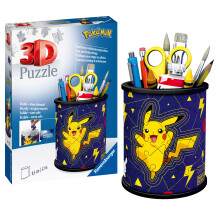 Ravensburger Pokemon Gifts - 3D Jigsaw Puzzle for Kids Age 6 Years Up - 54 Pieces - Pencil Pot - No Glue Required