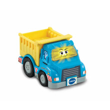VTech Toot-Toot Drivers Dumper Truck, Toy Car for 1 Year Old, Pretend Play with Lights & Sounds, Interactive Toddlers Toy for 12 Months, 2, 3, 4 +, E