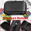 mwellewm Playing Cards Case, Practical Playing UNO Card Game Case, Game Box Holder (Black) 3