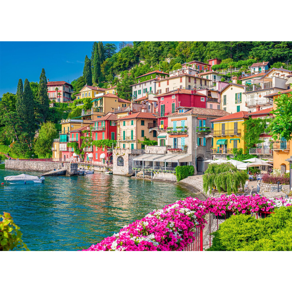 Photos - Jigsaw Puzzle / Mosaic Lake Como Jigsaw Puzzles for Adults 1000 Jigsaws Lombard Village of Lovers 1000 Piece Jigsaw Puzzles for Adults Gifts