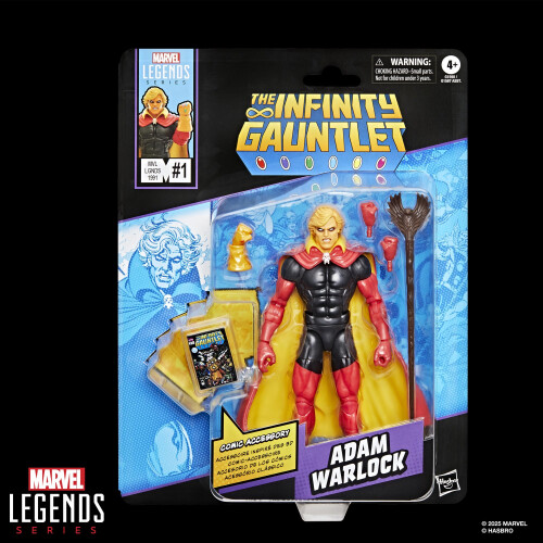Marvel Legends Series Adam Warlock Infinity Gauntlet Action Figure, Purple 1
