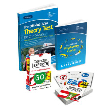 The Highway Code 2026 Theory Test Book 2026 UK DVLA 128 Road Signs Flash Cards 2026 - Driving Instructor Approved - Driving Test Gifts For Teenage Bo