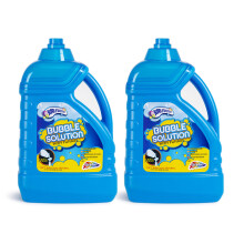 Grafix Bubble Solution 2-Pack | 3.6L Total | Large Bubble Mixture for Machines & Wands | Easy Pour Funnel | Outdoor Bubble Play for Kids