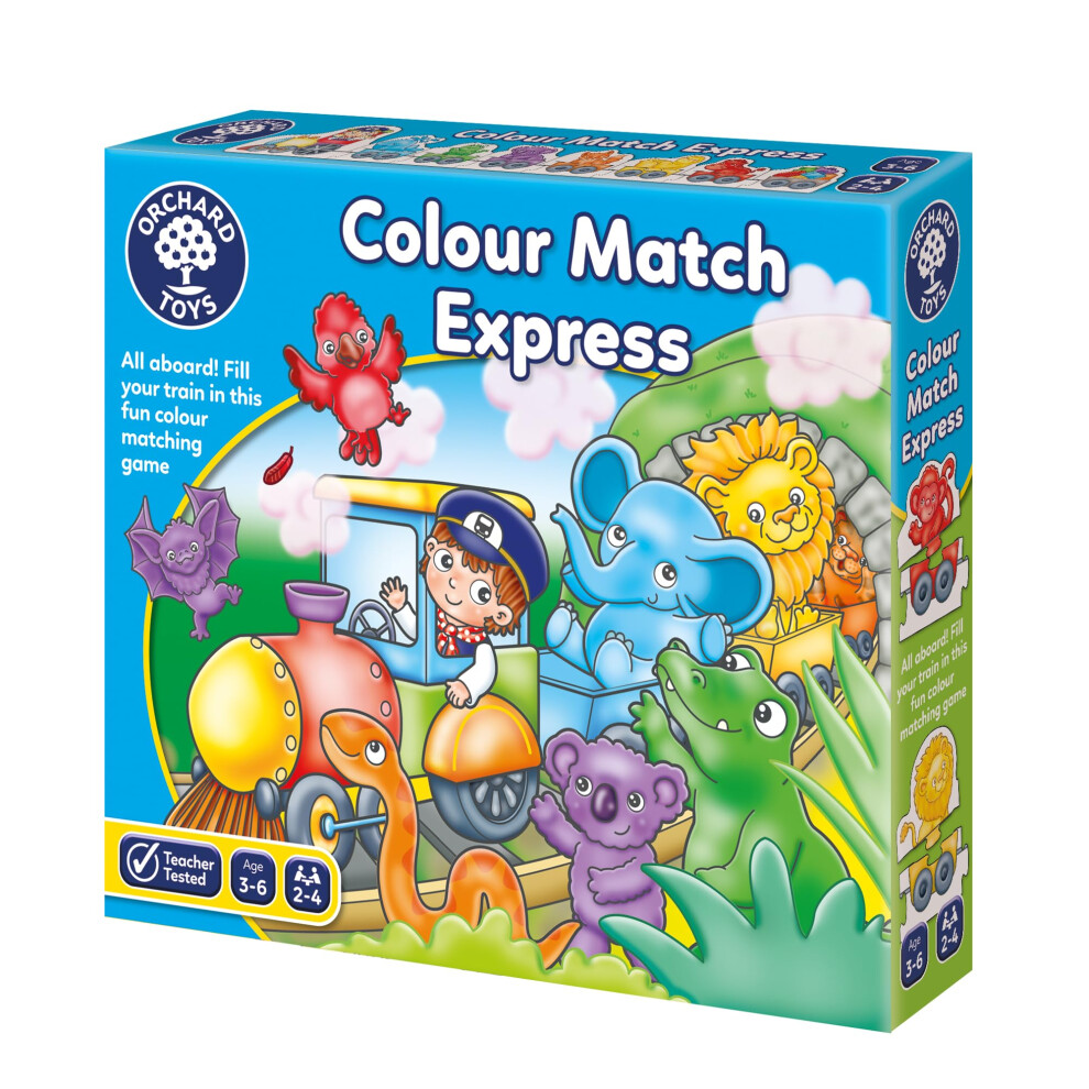 Photos - Educational Toy ORCHARD TOYS Colour Match Express colour matching game, educational game, develops colour skills for boys and girls aged 3-6
