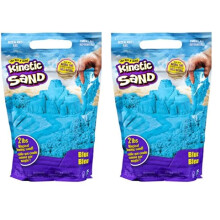 Kinetic Sand, 0.9 kg for Mixing, Moulding and Creating, for Ages 3 and Up (Colours Ship at Random) (Styles Vary) (Pack of 2)