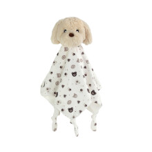 CREVENT Cozy Plush Baby Security Blanket,Baby Comforter for Baby Girls and Boys Newborns, Birthday Gift(Dog)