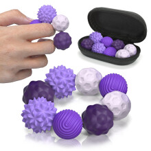 Magnetic Balls Fidget Toys for Adults&Teens, 8Pcs Silicone Sensory Stress Relief Toys with Autism, ADHD, Anxiety, Quiet Executive Desk Magnetic Fidge