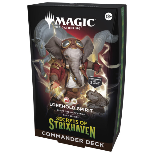 Magic: The Gathering Secrets of Strixhaven Commander Deck - Lorehold Spirit (English Version)