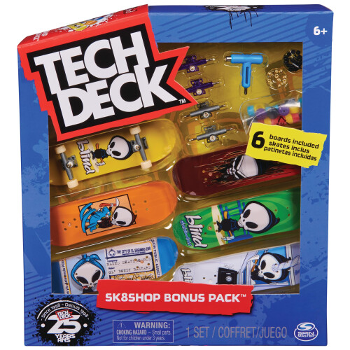 Tech Deck Tech Deck, Sk8shop Bonus Pack, packing may vary (Styles Vary)