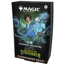 Magic: The Gathering Secrets of Strixhaven Commander Deck - Quandrix Unlimited (English Version)