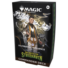 Magic: The Gathering Secrets of Strixhaven Commander Deck - Silverquill Influence (English Version)