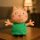 Ty Ty Beanie - Candy Cat from Peppa Pig - 6" 3