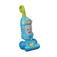 Fisher-Price Toddler Toy Laugh & Learn Light-Up Learning Vacuum Musical Push Along for Pretend Play Infants Ages 1+ Years, FNR97